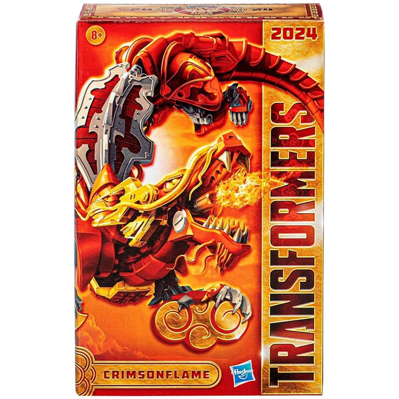Transformers Crimsonflame 2024 Lunar New Year of Dragon Figure Hasbro Official - Image 2 of 4