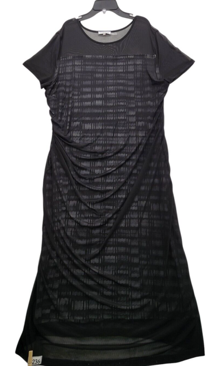 calvin klein mesh sleeve dress Calvin Klein Womens Mesh Ruched Long Sleeve Dress ShopCGX