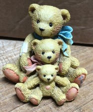 Used 1991 Cherished Teddies Theodore,Samantha Tyler Friends Come In... 950505.