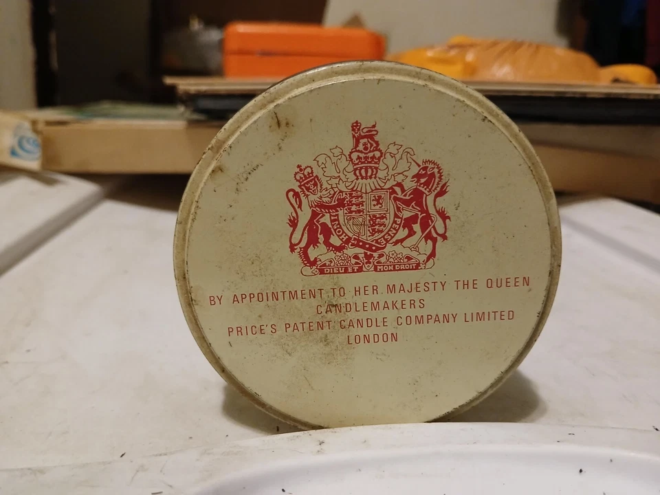 老式价格旧英语香氛罐 — 第 2/2 张图片