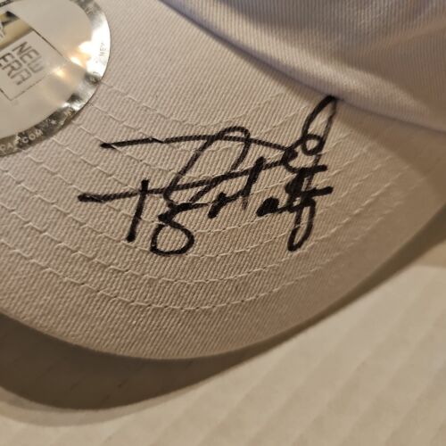 Autographed Great Lakes Loons Hat Cap Adjustable New Era White MiLB Womens - Picture 2 of 9