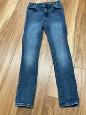 Dziecięce Place Rozmiar 10 Stretch Super Skinny Dziewczęce Niebieskie Jeansy