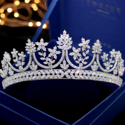 New CZ Full Cubic Zirconia Tiaras and Crowns for Women s-l400.jpg main image 3