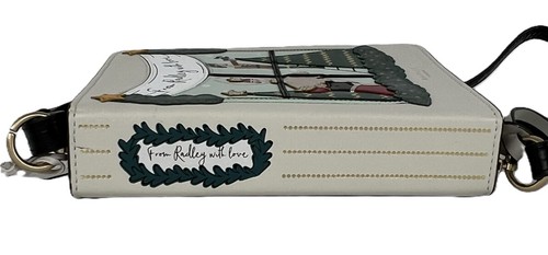 Radley Cross Body Bag Little Drummer Dog BOOK STREET Christmas Edition Leather - Picture 5 of 9