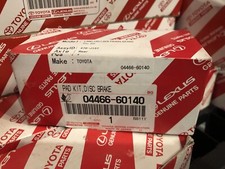 Genuine Toyota Lexus Gx 4runner Fj Cruiser Rear Brake Pads Set 04466-60140 Oem