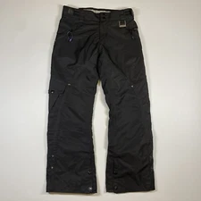 Ocean & Earth Pants Women Small 30x29 Black Water Resistant Ski Snowboard 736283