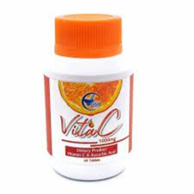 DSM Phyto Vita C 1000mg Vitamin Ascorbic Acid Radiant Skin Anti-Aging 60 Tablets