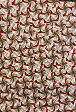 PEPPERMINT FUN Brother Sister Design Studio Quilt Fabric TSP610 2 Yards Cotton