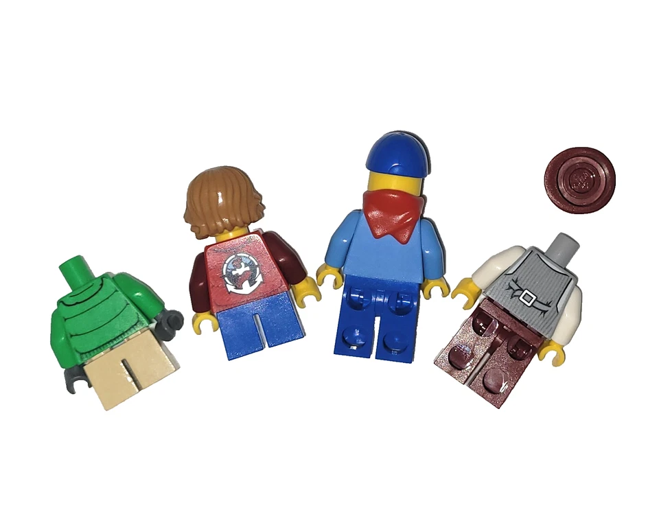 Lego 10254-1 Creator - Lote de minifiguras de tren de vacaciones de invierno / piezas / reemplazo Foto 2 de 2