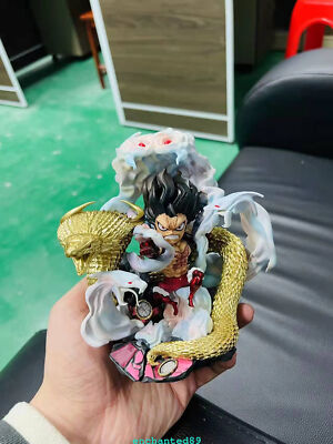 Warhead Studio One Piece Snake Monkey Luffy GK Painted Model Figurine Statue