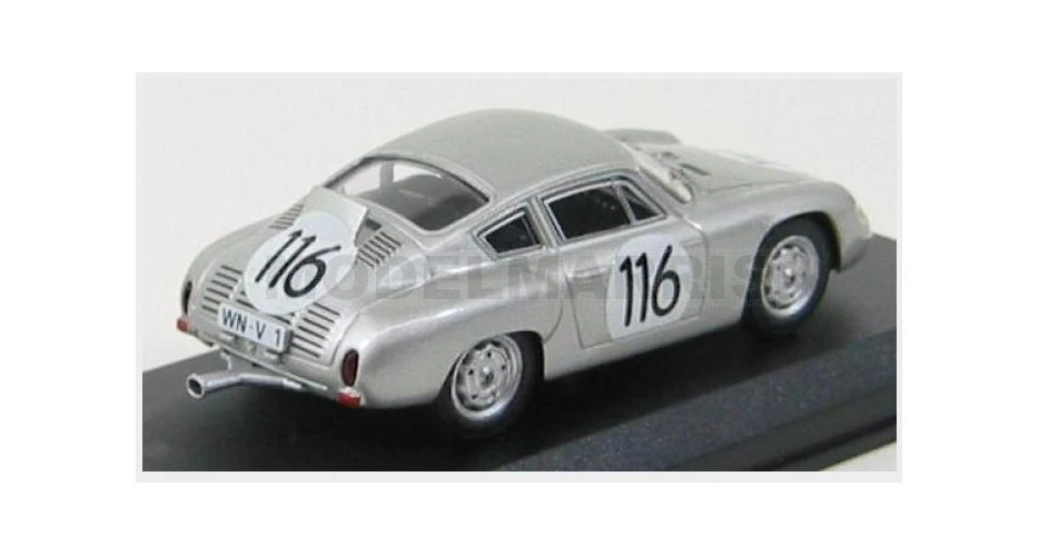 BEST-MODEL 9412 PORSCHE - 1600GS ABARTH N 116 TARGA FLORIO 1960 LINGE - STRAHLE - Immagine 2 di 2
