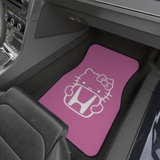 Jdm Hello Kitty Honda Car Mats Set Of 2 Universal Floor Mats Honda Civic