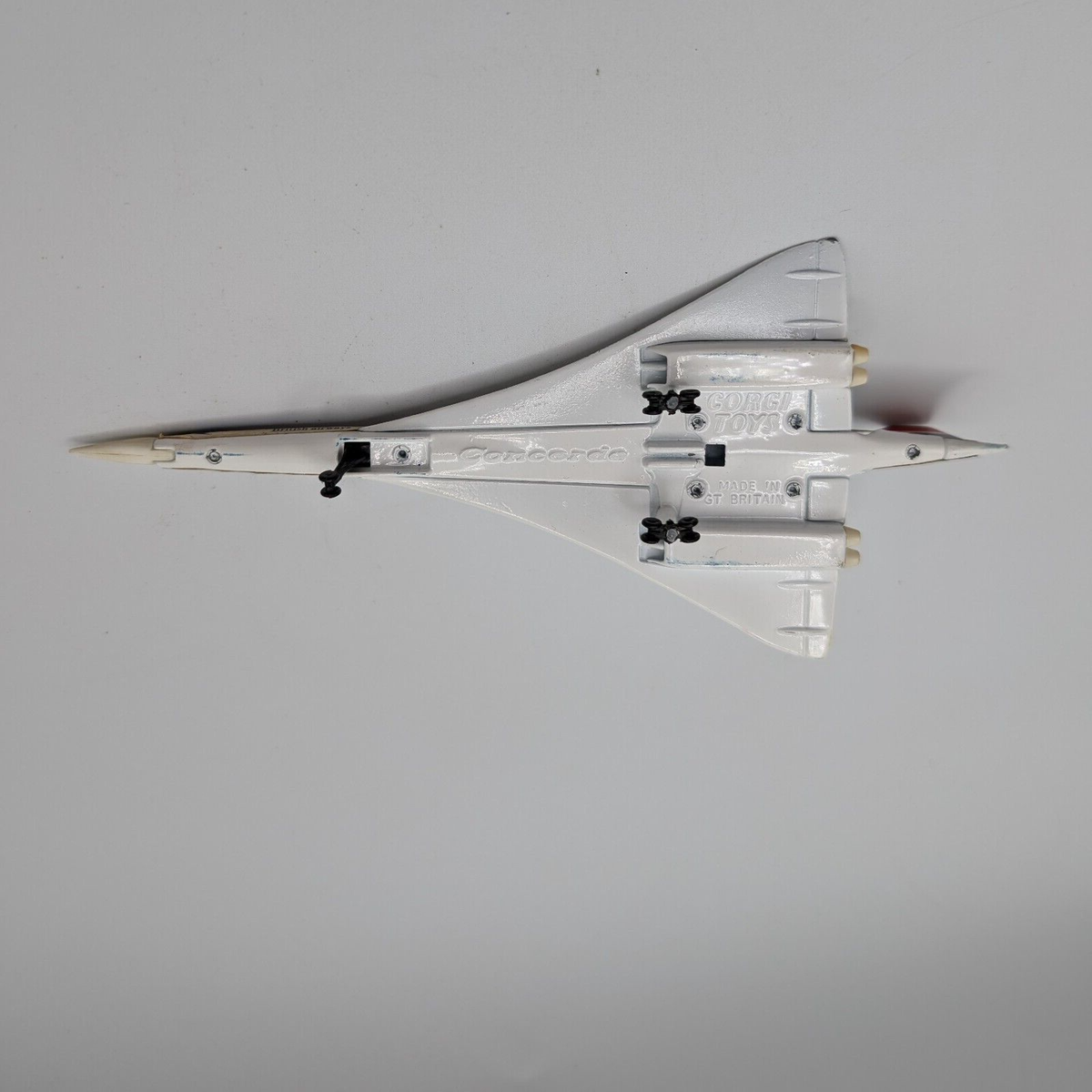 Vtg 1979 Corgi British Airways Concorde G-BBDG Diecast Model Vtg 1979 Corgi British Airways Concorde G-BBDG Diecast Model