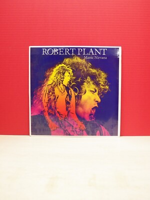 Sealed 12'' LP Robert Plant Manic Nirvana 1990 Es Paranza Columbia House