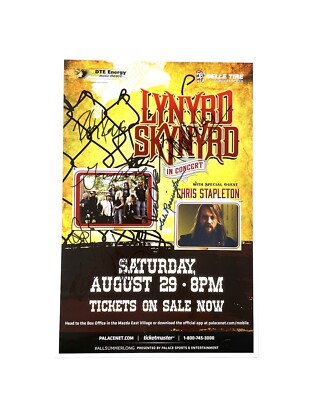 lynyrd skynyrd the rossington band ポスター Lynyrd Skynyrd Concert Poster 1988 Rossington Randy Tuten