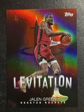2025 Topps Jalen Green Levitation 2/3 Red L-15