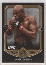 2017 Topps UFC Museum Collection Copper 87/109 Anderson Silva #10 0c6
