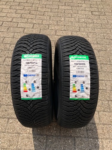Set 2Pz 195/60R15 88V Sottomarca Goodyear 4S Nuovi Con Dot Massimo Entro 3 Mesi - Foto 4 di 5