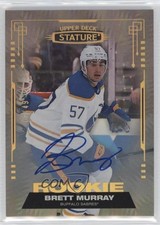 2021-22 Upper Deck Stature Rookies Photo Variant 5/49 Brett Murray #107 Auto 2y0