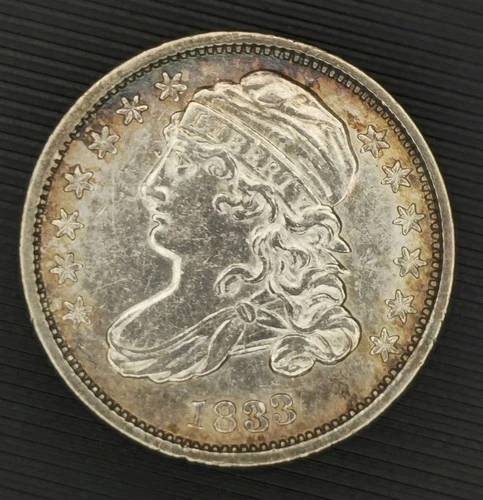 1833-P Capped Bust Dime — photo from another recent sale
