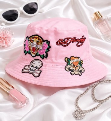 Ed Hardy Tiger / Flower / Heart & Skull Pink Women display picture 2