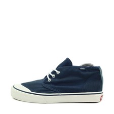 VANS Herren Chukka Mid Sneaker Blau Canvas Mittel Wall Skateschuhe EU 38.5