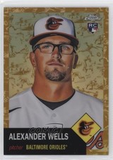 2022 Topps Chrome Platinum Anniversary 35/50 Alex Wells Alexander #434 11o2
