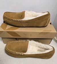 Koolaburra by UGG Women's Lezly Slipper Shoes 1020389W/CHE Brown Leather Sz8 New