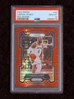 2023 Panini Prizm Basketball Red Seismic LeBron James #63 PSA 9