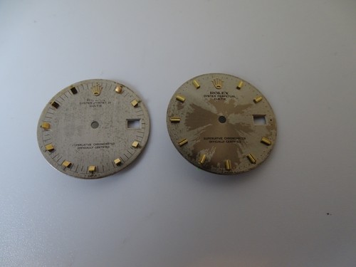 Rolex Date Two Dials Spare Parts Vintage - Picture 2 of 5