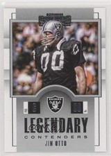 2017 Panini Contenders Legendary Contenders Jim Otto #LC-6 HOF 1i3