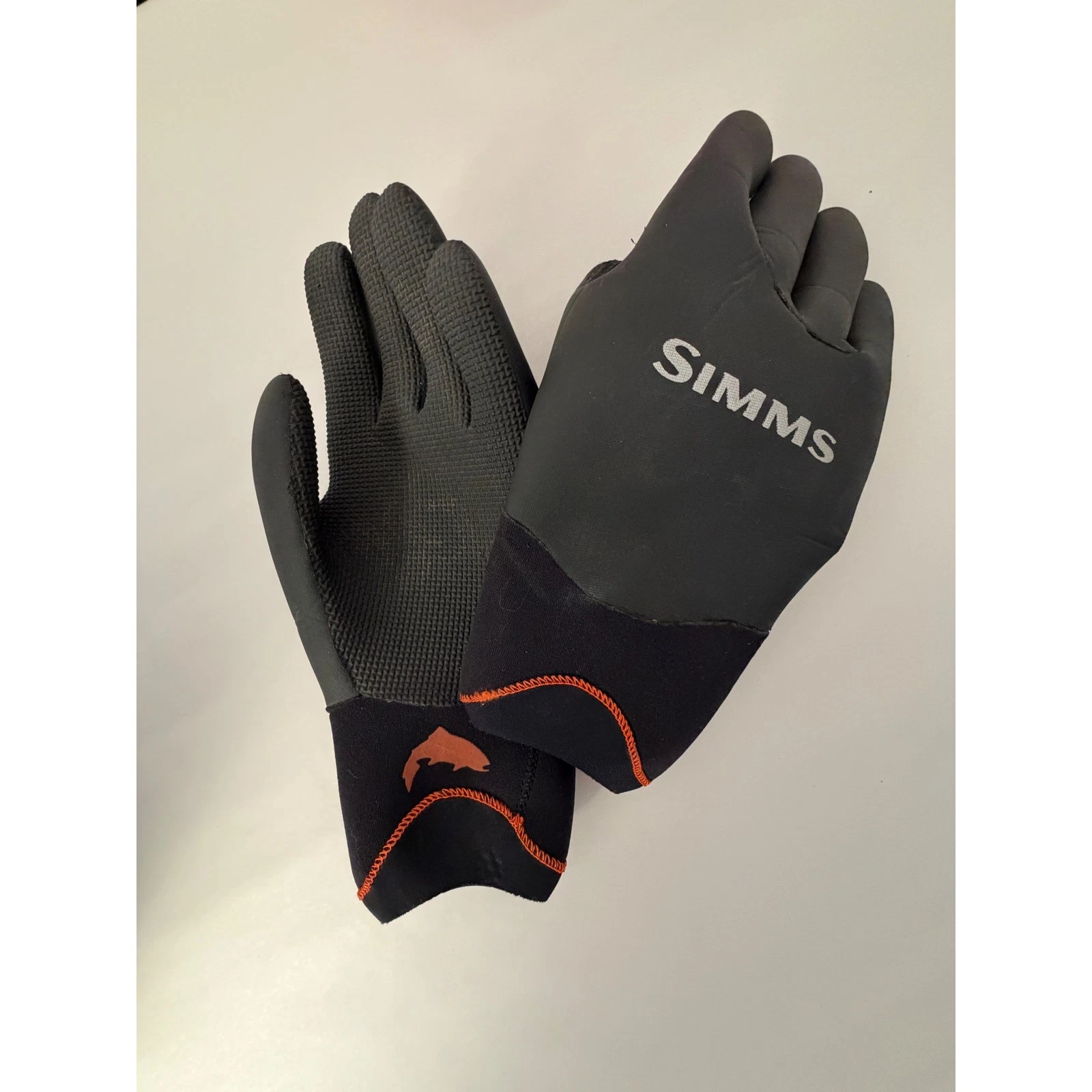 Simms Skeena Fishing Gloves Mens Large Black Good Neoprene Fleece Lined Grip
Opens in a new window o
