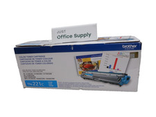 Genuine Brother TN-221C TN221C Cyan Toner Cartridge F. Shipping D