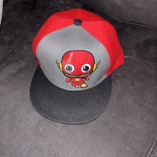 The Flash DC Comics Embroidered Hat Cap Snapback Justice League- Six Flags