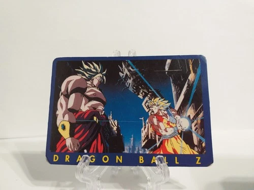 Carte Dragon Ball Z, Panini, française, série 1. N°14 : Son Goku vs Broly, BE.