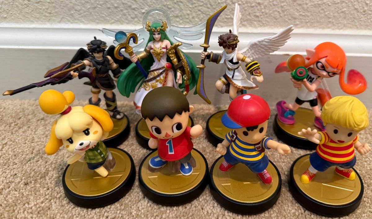 Super Smash Bros. Earthbound, Animal Crossing, Splatoon, Kid