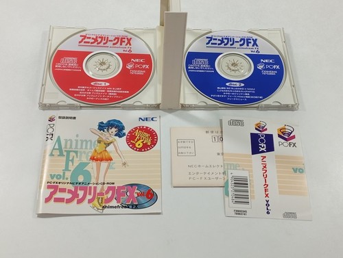 ANIME FREAK VOL.6 NEC PC-FX NTSC-JAPAN (COMPLETE WITH SPIN/REG CARD - GOOD CONDI - Picture 7 of 9