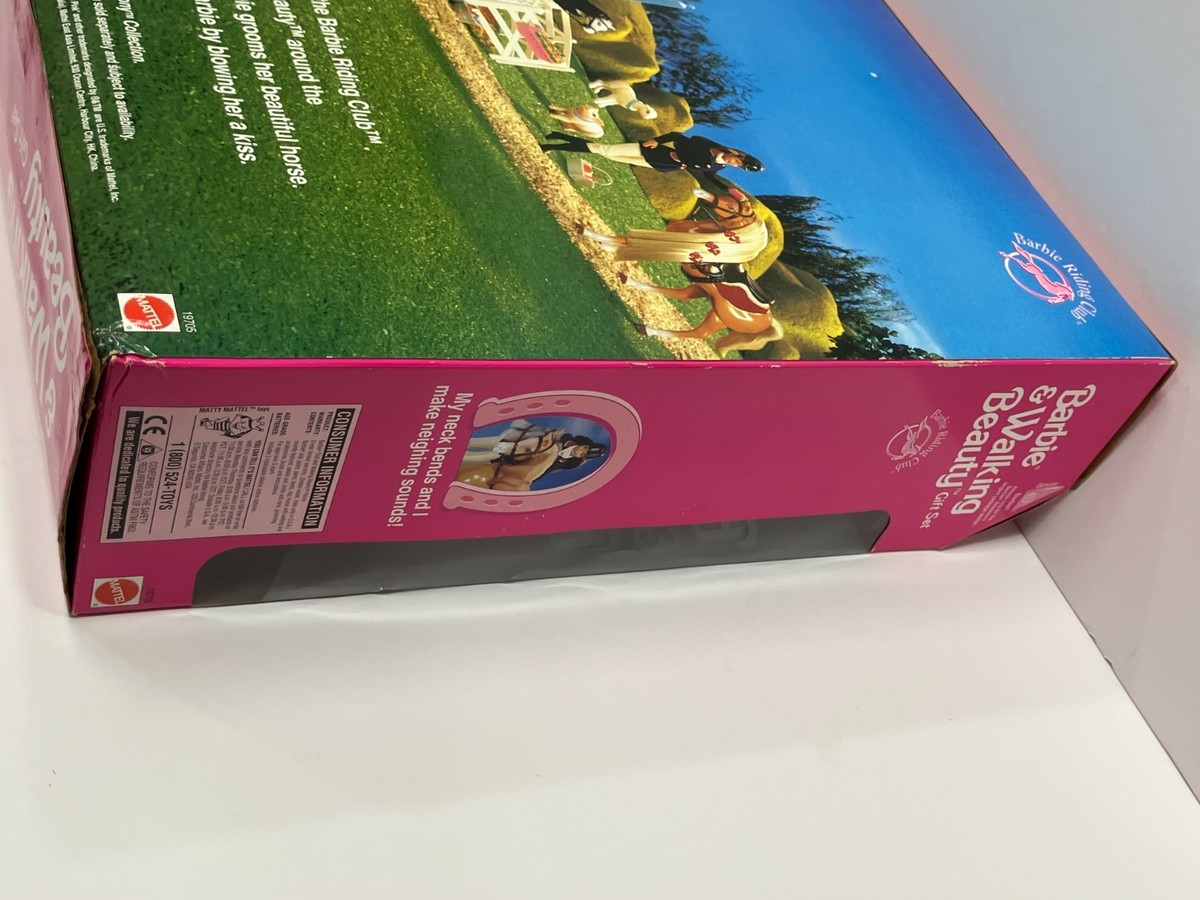 バービーBarbie & Walking Beauty GiftSet Barbie & Walking Beauty Horse Gift Set (Mattel, 1998) #19705 | eBay