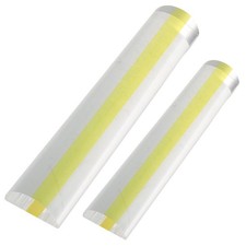 2 Pcs Transparent Magnifying Ruler Reading Magnifier for Books Line