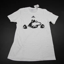 NIU Huskies adidas Short Sleeve Shirt Men's White Used