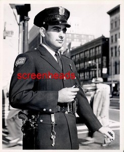 ANTIQUE Obsolet Dayton Ohio Photo "POLICEMAN J. ZOLLER HAT BADGE 104" 8 X 10"
