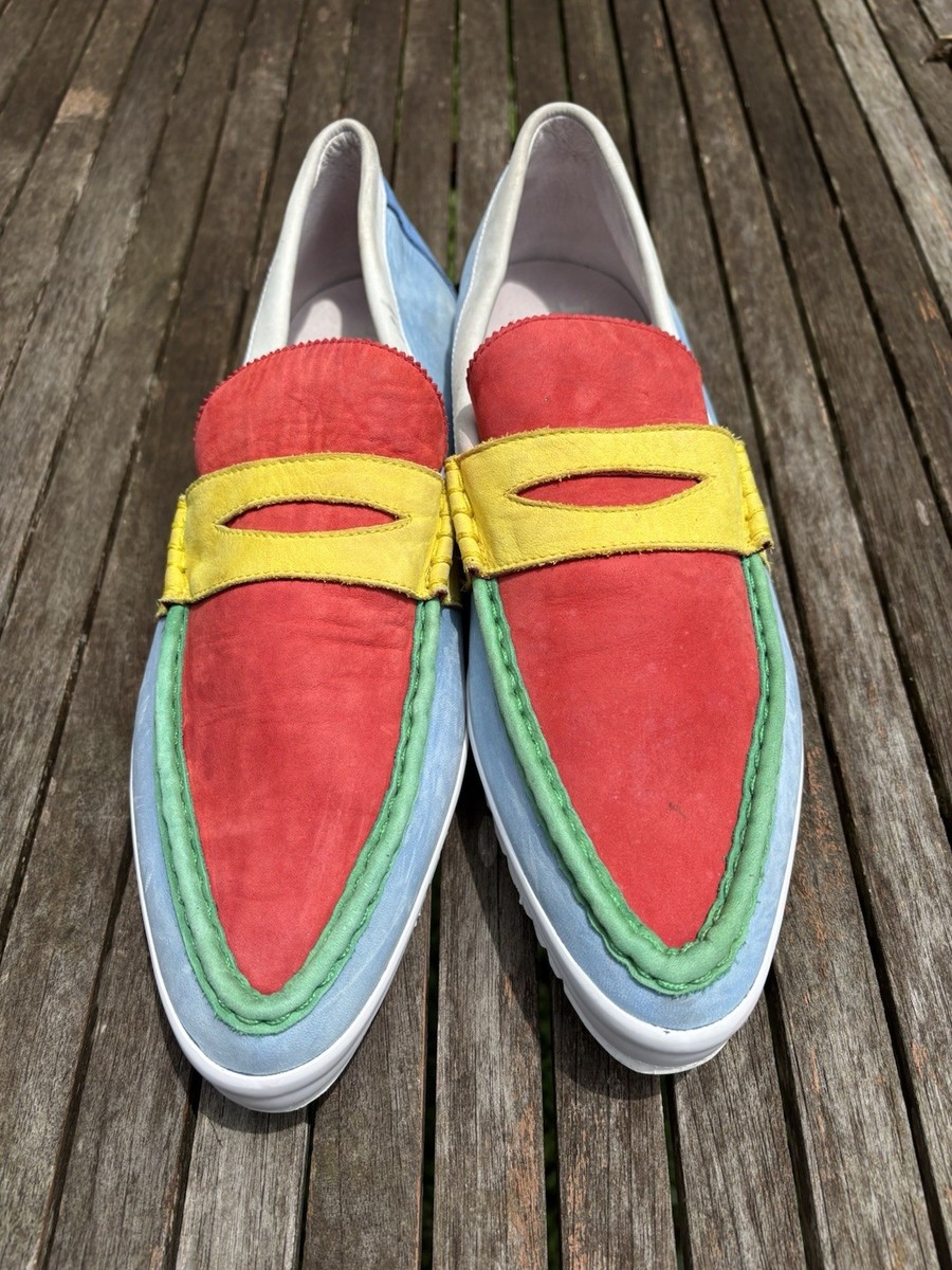 Adidas X Jeremy Scott Penny Loafers Men US 11.5 Slip-On Shoes