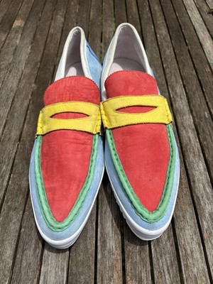 Adidas X Jeremy Scott Penny Loafers Men US 11.5 Slip-On Shoes