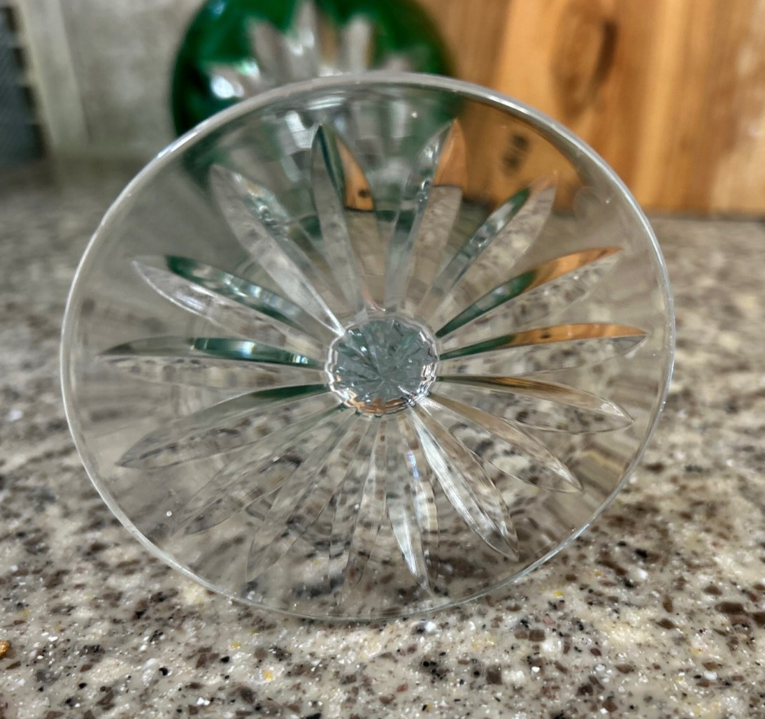 AJKA~Castille Albinka~Emerald Green~Crystal Hock~8¼" Wine Glass image 4