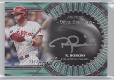 2023 Topps Five Star Silver Signatures Aqua 23/30 Rhys Hoskins #SS-RH Auto 4nm