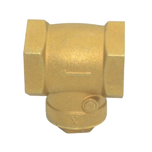 1-1/4" NPT Threaded Brass Swing check Valve non-return one way for water oil