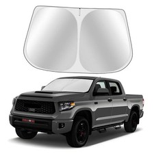 Custom Fit Windshield Sun Shade - Full Coverage, for Toyo-ta Tundra 2007-2021