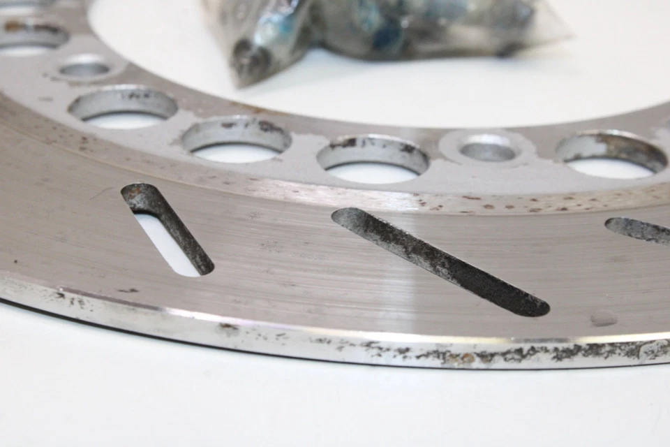 90-95 YAMAHA VIRAGO 750 XV750 OEM ROTORES FRENO DELANTERO IZQUIERDO DERECHO DISCOS Foto 4 de 4