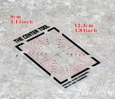 TCG Card Grading Centering Tool Pokémon, Sports, Disney, YuGiOh PSA Center Grade