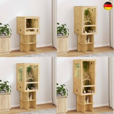 Terrarium Braun OSB Terrarium Gehege Reptiliengehege Amphibienha 100/130/150cm